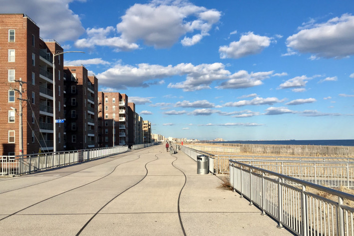 Boardwalk at Rockaway Beach, Queens