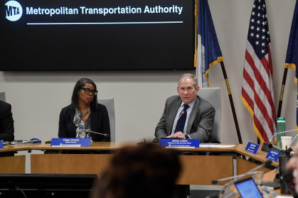 Janno Lieber, MTA CEO, and Paige Graves, MTA General Counsel