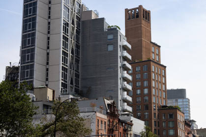 Buildings in the East Village, NYC