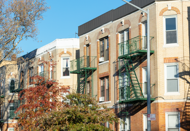 NYC apartment buildings